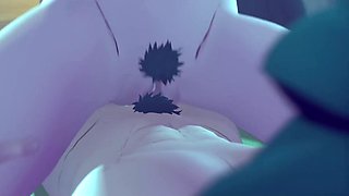 Busty teen girl gets her trimmed pussy and tight butthole pounded cartoon