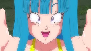 Supah slutz tournament - Roshi with Krillin's ex-gf Chocolate-colored