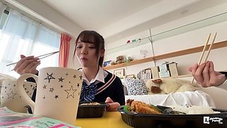 Japanese Student Explores Sensual Panties Fantasy With Desire