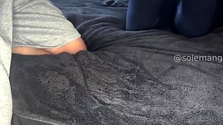 Black Amateur Explore Hot Foot Fetish
