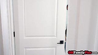 Naughty big melons stepmom fucks stepson