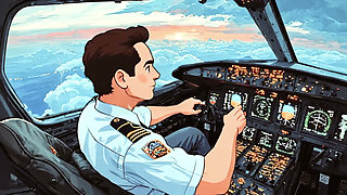 Pilot fucked a passenger