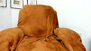 Solo ladyboy masturbation