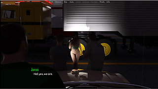 A Life Worth Living Cuckold Wife Fucks with Trucker on Road