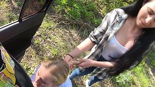 Wife Watches Man Suck Cock