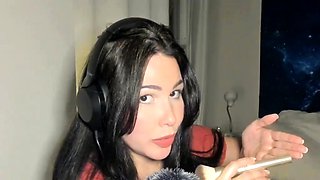 Tattoed Amateur Webcam Girl Hot Dildo Action Masturbation