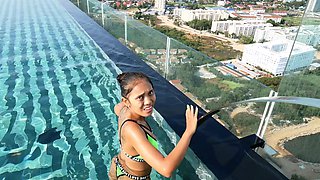 Anal fucking my big ass Thai girlfriend