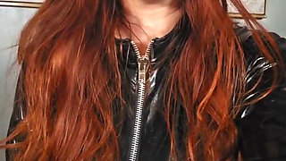 You're Married and I Seduce You Into Cumming on My Black Latex Bodysuit