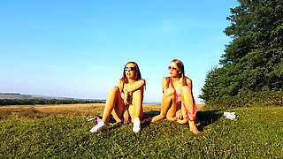 sexxylorry dildo play and cum outdoor hd