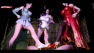 3D Fantasy Seductress: the Goddess of Booty - 3D Animation Hentai