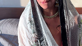 Jesus Reyes Fucks Covered Aaliyah Yasin and Cums in Her Mouth