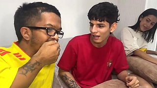 Jealous Best Friend Watches Me Fuck His Horny Wife After Losing Colombia vs Portugal Bet