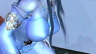 Mythical Goddess: Animated Curves Divine - 3D Animation Hentai