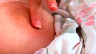 Gentle Masturbation of a Chubby MILF in Bed.