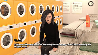 Elmwood University - Romantic Date Night with Goth College Girl