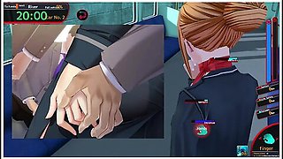Many People And Car Toon - Train Capacity 300% Fashion Gallery Foreplay Ishido Blessing Train Stewardess