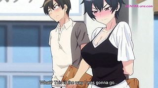Adam Gets Trapped Naked With College Girl's Fat Ass Begging to Be Fucked - HENTAI Uncensored (ENG Subtitles)