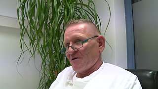 Blonde Patient Gets Wild Gyno Exam Fuck