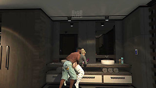 GTA 5 FRANKLIN CAPTAIN CRAZY DICK GIVING IT ALL OVER THE SAINTS GTA V