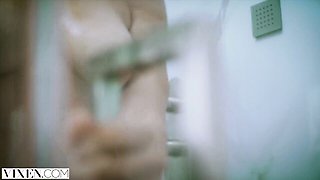 Abella and Ricky's doggystyle porn