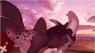 Car Toon - Cute Shark Girl Gets Creampied On The Beach - Lewd Nsfw Asmr Roleplay
