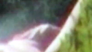 Amateur in the nude sunbath covered