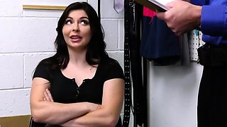 Petite PAWG suspect fucked at the backroom