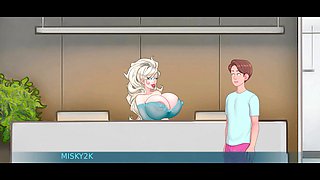 Cartoon fantasy, summertime saga, animated