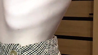 Trying on My College Short Skirts with Showing Stuff Under My Skirt