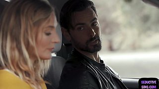 Softcore loving cougar with small knockers pussynailed by BF