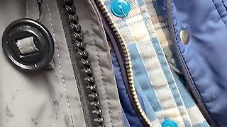 Pussy Pissing Water on the Rock