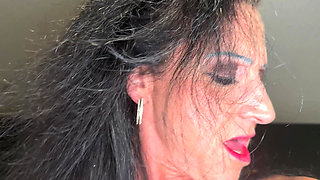 Femdom Muscle Queen Kandy Fucks POV with Cream Pie