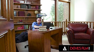 DEVILS FILM - Big Rough Sex At The Office With Busty Skylar Vox And Her Tight Pussy