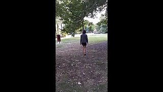 French Mature MILF Noemie Outdoor Public Nudity & Big Natural Tits Car Flash Compilation