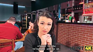 Hard POV Fuck with Brunette Charlotte Grey - Cheating Wife Toilet Sex in HD