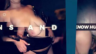 GLORYHOLE SECRETS - Kasey Warner Swallows Thick Loads in First Gloryhole: Porn