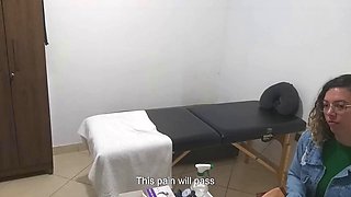 Gabi SweetCouplesStories Examines Patients Hairy Anus and Breasts